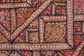 Indian patchwork carpet