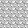Indian pattern with eyes. Seamless ornamental background. Vector textile design Royalty Free Stock Photo