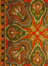 Indian pattern fabric Royalty Free Stock Photo