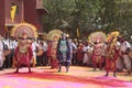 Indian People at village Carnival