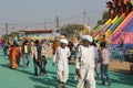 Indian People at Pushkar Fair Royalty Free Stock Photo