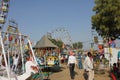 Indian People at Pushkar Fair Royalty Free Stock Photo