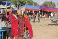 Indian People at Pushkar Fair Royalty Free Stock Photo