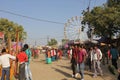 Indian People at Pushkar Fair Royalty Free Stock Photo