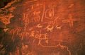 Indian petroglyphs