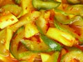 Indian picked vegetables achar