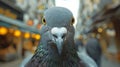 Indian Pigeon OR Rock Dove - The rock dove, rock pigeon, or common pigeon is a member of the bird family Columbidae. In Royalty Free Stock Photo