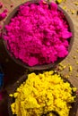 Indian pigments Royalty Free Stock Photo