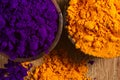 Indian pigments Royalty Free Stock Photo