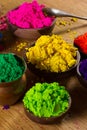 Indian pigments Royalty Free Stock Photo