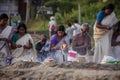 Indian Pilgrims on the Papanasam beach