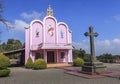 An indian pinl church