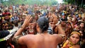 Indian protest in salvador Royalty Free Stock Photo