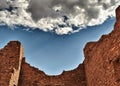 Indian Pueblo Ruins in New Mexico Royalty Free Stock Photo