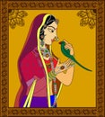 Indian Queen / princess portrait
