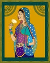 Indian Queen / princess portrait