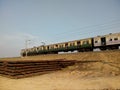 Indian railway electrick local train