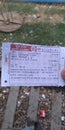Indian railway general ticket