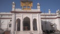 Indian railways station main gate of Rampur city