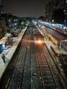 Indian Railways WAP 7 Electric Locomotive Royalty Free Stock Photo