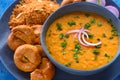 Indian Rajasthani meal-Dal baati churma