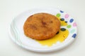 Indian or Rajasthani sweet dish Mawa kachori