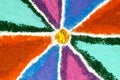 Indian Rangoli. Royalty Free Stock Photo