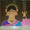 Indian Rangoli design