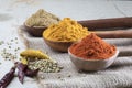 Indian Raw Spice bowls