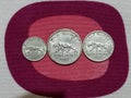 1947 Indian rear Coins photo Royalty Free Stock Photo