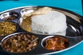 Indian restaurant and Indian specific food Royalty Free Stock Photo