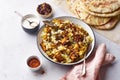 Indian rice dish biryani Royalty Free Stock Photo