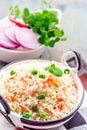 Indian Rice Dish Royalty Free Stock Photo