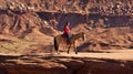 Indian Riding Horse in Monument Valley