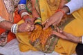 An Indian ritual Royalty Free Stock Photo