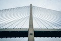 The Indian River Bridge near Bethany Beach, Delaware. Royalty Free Stock Photo