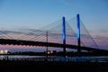 Indian river inlet bridge Royalty Free Stock Photo
