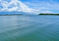 Indian River from Smyrna Dunes Park in Florida Royalty Free Stock Photo