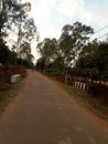 INDIAN ROAD IMAGE IN ODISHA STATE