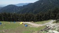 Indian roads and green forest Royalty Free Stock Photo