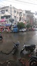 Indian roads during Monsoon