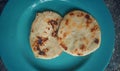 Indian roti bread made from coconut and wheet, good for breakfast. Popular in Sri Lankan and Bangladesh cuisines