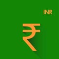 Indian Rupee icon vector symbol