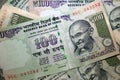 Indian Rupee 100 Mahatma Gandhi Isolated