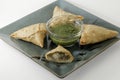 Indian Samosa Potato Pie Royalty Free Stock Photo