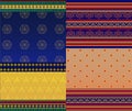 Indian Sari Design Royalty Free Stock Photo