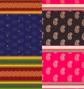 Indian Sari Design Royalty Free Stock Photo