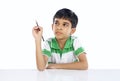 Indian School Boy Royalty Free Stock Photo