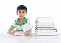 Indian School Boy Royalty Free Stock Photo