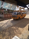 The Indian school bus of rajasthan